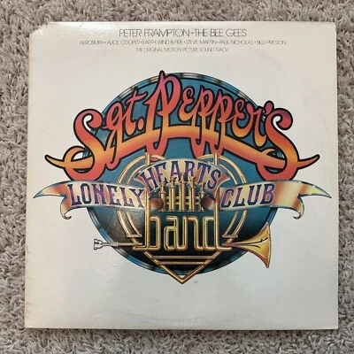 Sgt. Pepper's Lonely Hearts Club Band Soundtrack 1978 2 LP Bee Gees Frampton - Image 1 of 4