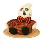 Rattan Candy Storage Basket Lifelike Halloween Decoration Props Home