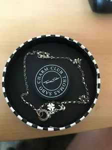 THOMAS SABO Charm Club Charm Carrier Pendant 45cm Belcher Chain Necklace - Picture 1 of 5