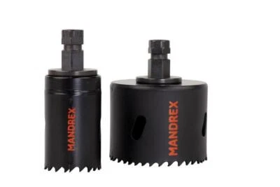 MANDREX MXqs Bi-Metall Lochsäge HSS Premium Lochsägen Bohrkronen Dosenbohrer Trockenbau