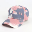 Gradient Baseball Cap Tie-dye Ponytail Trucker Hats Women's Hollow Headwears