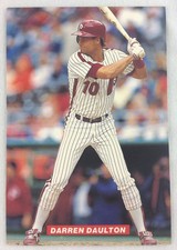 1989 Philadelphia Phillies Team Issue TastyKake Photo Card-Darren Daulton