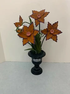 Hyde and Eek Boutique - Orange Preying Posies - Halloween Faux Plant - Picture 1 of 5