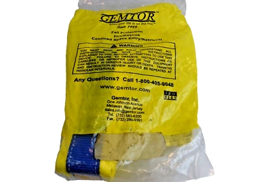 Gemtor AS-2-6 6' Choker Tie Off 2 Metal Rings NEW - Image 1 of 3