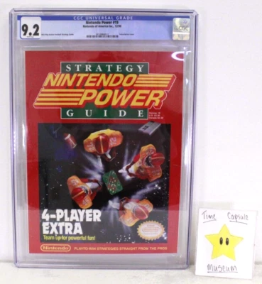 Nintendo Power 19 1990 Magazine #19 4-Player Extra Strategy Guide CGC 9.2 NES - Image 1 of 4