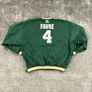 Vintage Green Bay Packers Jacket Mens XL Pullover Brett Favre 90s Starter Logo - Picture 1 of 21