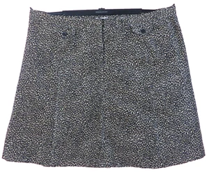 SK16673- VINTAGE TALBOTS Women's Cotton Corduroy A-Line Skirt Animal Size 24WP - Picture 1 of 7
