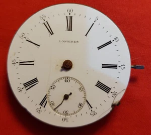 LONGINES -  MOVEMENT POCKET WATCH - FOR REPIR OR PARTS - 42.4MM DIAMETER - - Picture 1 of 9