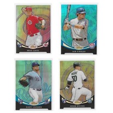 2010 Topps Finest Refractors Blue Numbered Rookies Parallels - Choose Your Cards