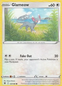 Pokémon TCG Glameow 127/189 Pokemon Astral Radiance NM/M - Picture 1 of 2