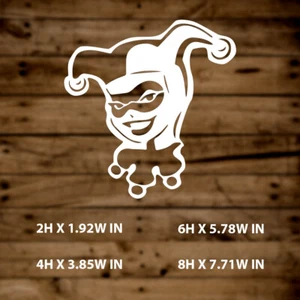 Harley Quinn |Vinyl Sticker Decal for Window,Laptop & Any hard surface - Picture 1 of 5