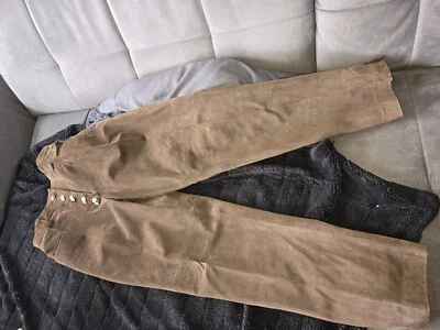 Lange Damen Lederhose, Gr. 38 Country Line - Bild 1 von 4