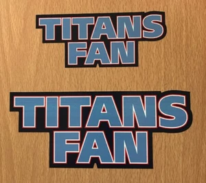Calcomanía de pegatinas de los Tennessee Titans de la NFL - Equipo de fútbol americano de fantasía del Super Bowl sur de la AFC - Imagen 1 de 2
