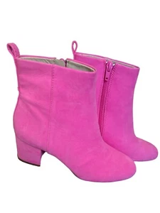 Stivali rosa in pelle scamosciata morbida di Gianna Bini Jaydenn scarpe da ballo donna 6 - Foto 1 di 7
