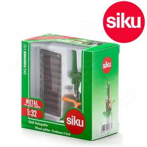 SIKU No 2468 1:32 Scale LOG SPLITTER Freestanding or Tractor mount with 10 Logs - Picture 1 of 2