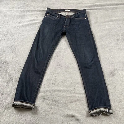 Unbranded Brand UB422 Tight 11oz Indigo Stretch Selvedge Jeans Size 31 Denim - image 1 of 4