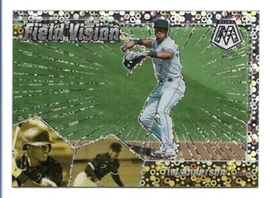 Tim Anderson 2021 Panini Mosaic #FV2 Field Vision Silver Prizm Chicago White Sox - Imagen 1 de 2