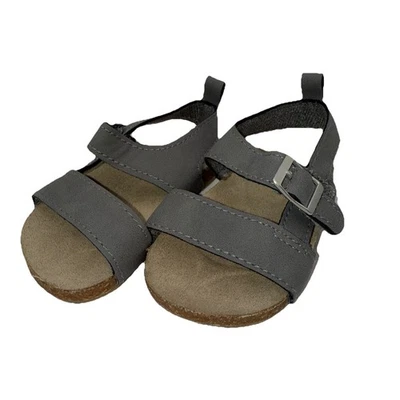 Sandalias Carter’s gris talla 3-6mo Foto 1 de 4