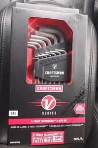 Craftsman V Serie 13 Stck. SAE L-Griff Kugelkopf Sechskantschlüssel Set CMMT26159V - Bild 1 von 3