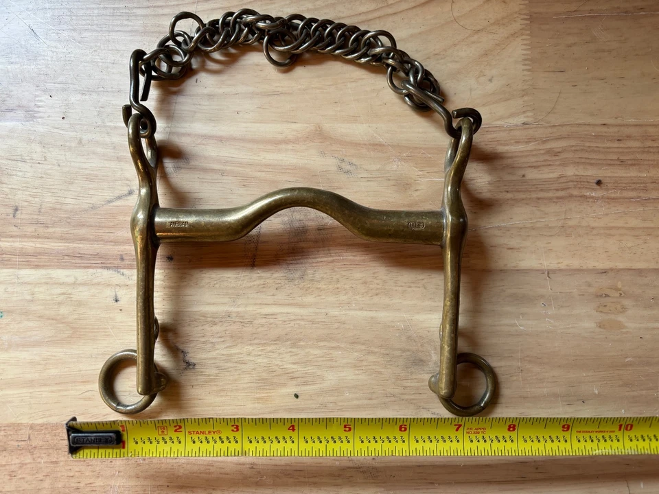 Broca de doma Herm Sprenger Aurigan Weymouth - 5,5", puerto mediano, vástago corto Foto 1 de 4