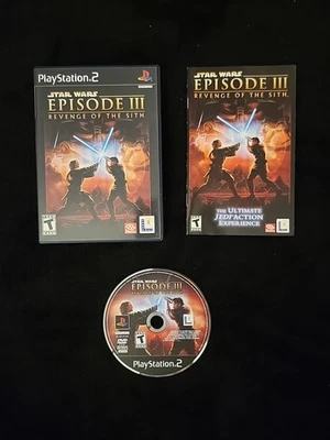 Star Wars Episode III: Revenge of the Sith (PlayStation 2, 2005) CIB - Image 1 of 4