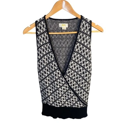 Chaleco Suéter Maeve Anthropologie XS Tejido Preppy Boho Chic Indie Academia Foto 1 de 4