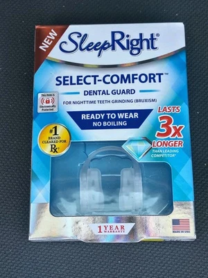 SleepRight Select-Comfort Dental Guard Sleeping Teeth Grinding Protection