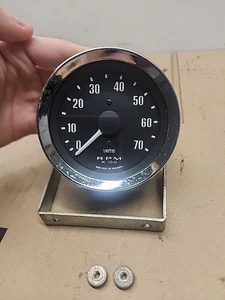 Smiths RVC1890-00CA Tachometer RPM ×100 12V Neg Earth 70-90s RARE - Picture 1 of 14