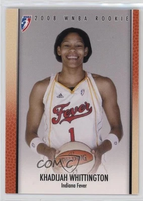 2008 Rittenhouse WNBA Rookies /444 Khadijah Whittington #R18 RC - Image 1 of 2