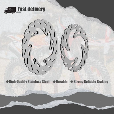 For HUSQVARNA TC 85 2021 2022 2023 2024 2025 Front Rear Brake Disc Rotors Foto 1 de 4