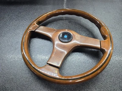 Nardi Genuine Gara 3 Type 3 Wood Steering Wheel 365mm USED - Image 1 of 4