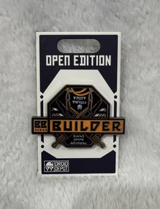 New Disney Parks Star Wars Galaxy's Edge Droid Depot BB Series Builder Pin - Picture 1 of 2
