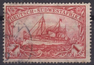 == Dt. Kolonien DEUTSCH-SÜDWESTAFRIKA Mi. 29A gestempelt == - Picture 1 of 1