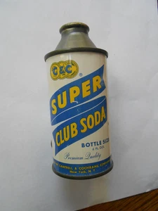 C&C cone top 6 oz soda can Super Club Cantrell & Cochrane - Picture 1 of 7