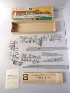 Vintage Airfix 1/600th HMS Ajax Model Kit 03204-9 Series 3 Boxed - Picture 1 of 9