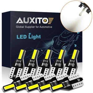 AUXITO T10 LED Light Lamps Xenon White 192 168 194 2825 W5W Super Bright 6000K F - Picture 1 of 6