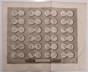 1725 Peter Van der Aa Numismata Syracusana Postrema Hac Editione Siracusa - Foto 1 di 6