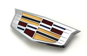 2020-2024 Cadillac XT5 XT6 2024 XT4 Front Grille Crest Emblem Gilvano Silver OEM
