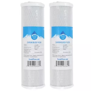 2X Filtro de Bloque de Carbono Activado para Rainfresh UCS2 - Imagen 1 de 1