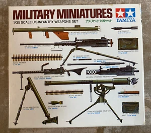 Tamiya USA TAM35121 1/35 Armas de infantería estadounidenses Set de piezas selladas - Imagen 1 de 3
