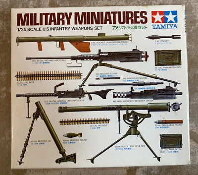 Tamiya USA TAM35121 1/35 US Infantry Weapons Set parts sealed - Image 1 of 3