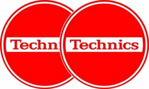 Slipmats Technics Break rot weiss 1 Paar 0020104631 - Bild 1 von 3