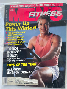Men's Fitness  Exercise Magazine December 1992 6-Week Ski Shape-Up (Rare)
