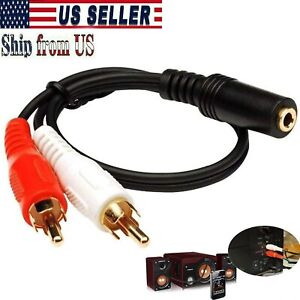 3.5mm Audio Extension Cable Stereo Headphone Cord Male-Female Car AUX MP3 0.8ft