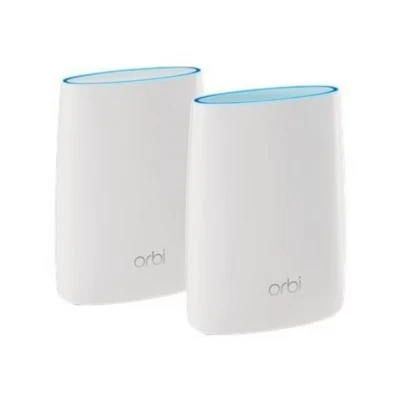 NETGEAR Orbi Router RBR50v2 Whole Home Mesh WiFi Router AC3000 2 Pack - Image 1 of 4