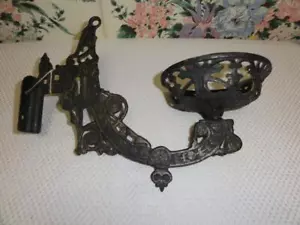 Arts & Crafts Mission Stover Mfg. Co Wrought Iron Swivel Mount oil lamp Holder - Picture 1 of 1