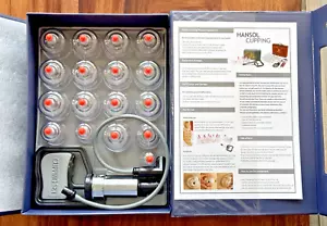 HANSOL Bu-Hang Massage Professional Plastic Cupping Set Made in Korea 17 pcs - Picture 1 of 13