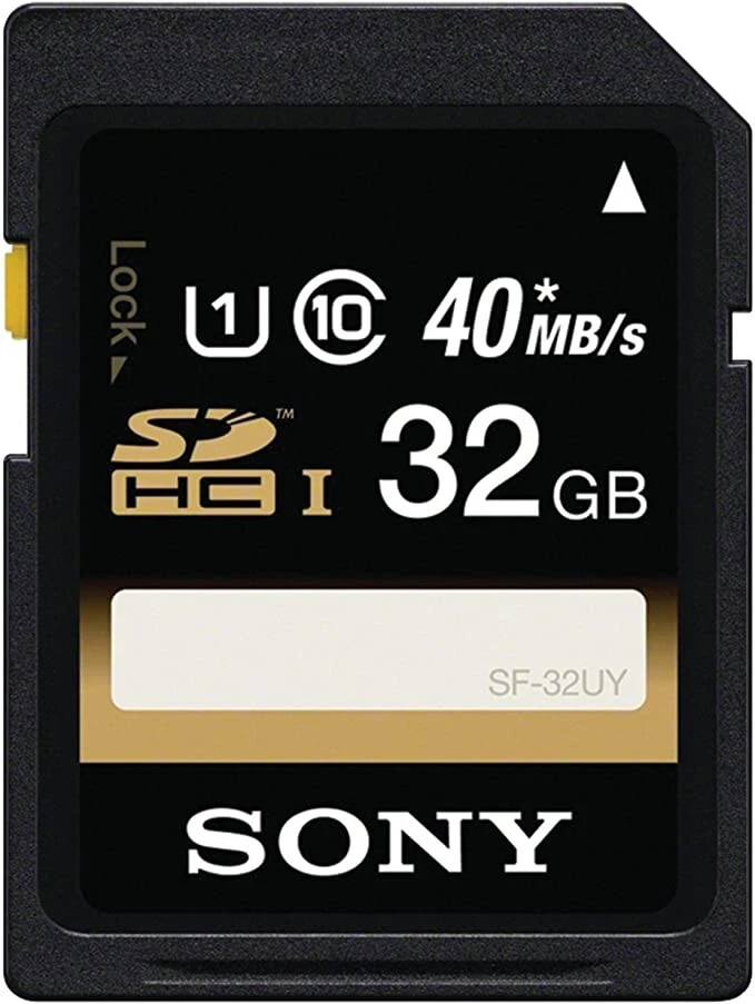 Sony 32GB SDHC SD Video Picture Camera Card - Image 1 of 1