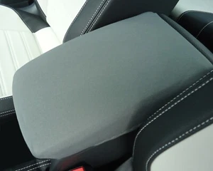 Auto Armrest Center Console Cover Neoprene USA Made U2Gray - Picture 1 of 3