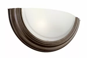 Trans Globe Lighting 57706 ROB 1 Light Half Moon Wall Sconce - Bronze - Picture 1 of 1